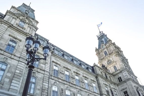 L'Assemblée nationale à Québec