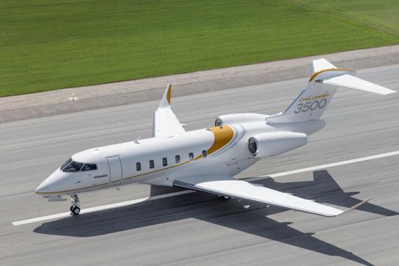 Le Bombardier Challenger 3500