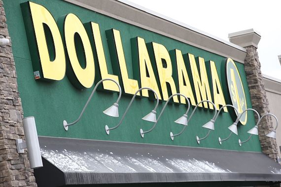 Le logo de d'un établissement Dollarama