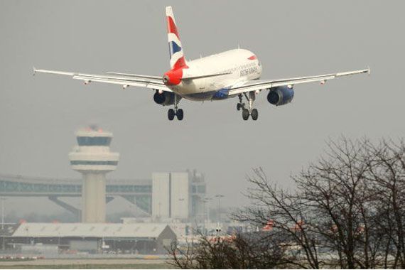 Un avion de British Airways