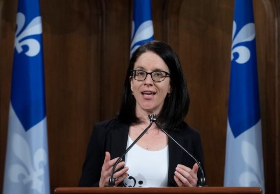 La ministre de la Justice, Sonia LeBel