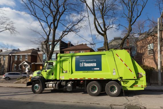 Un camion de GFL Environnement